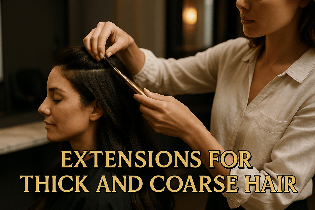 Extensions for Thick and Coarse Hair: What Actually Works - Christian Michael Hair Extensions
