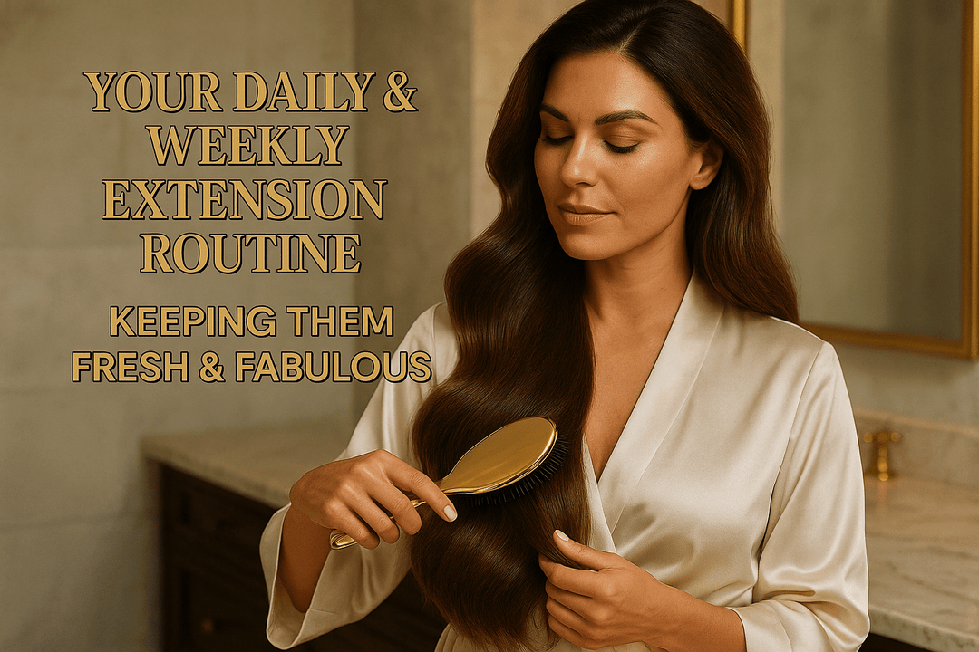 Taking Care of Your Hair Extensions: What Actually Works - Christian Michael Hair Extensions