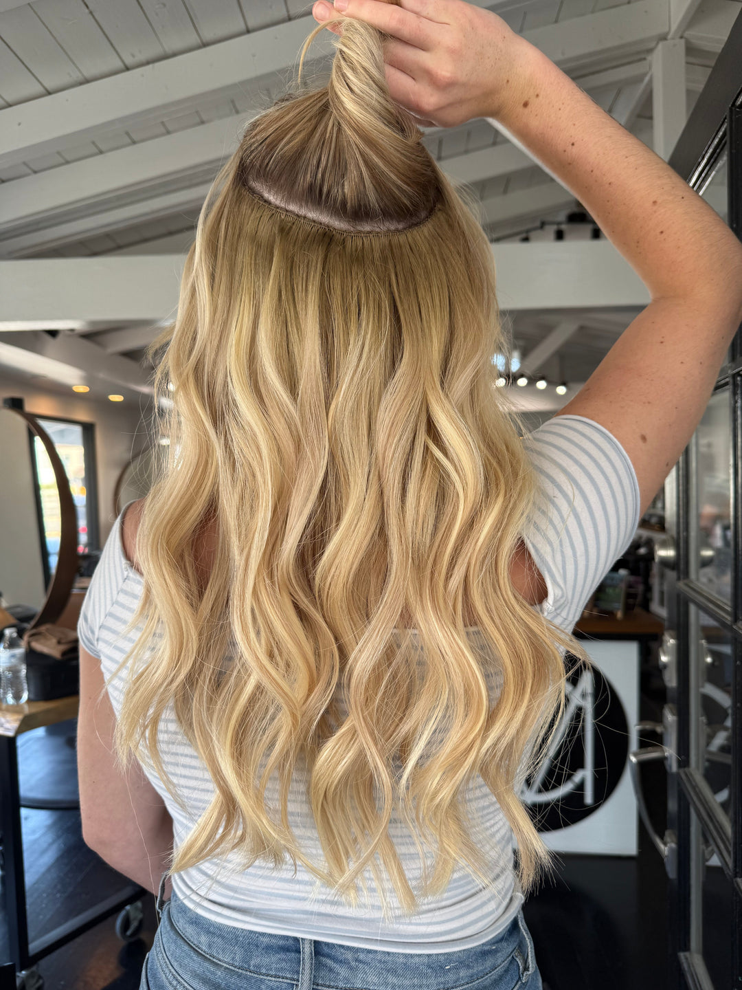 Tape-In Transformations: How Genius Wefts Saved My Client’s Hairline - Christian Michael Hair Extensions