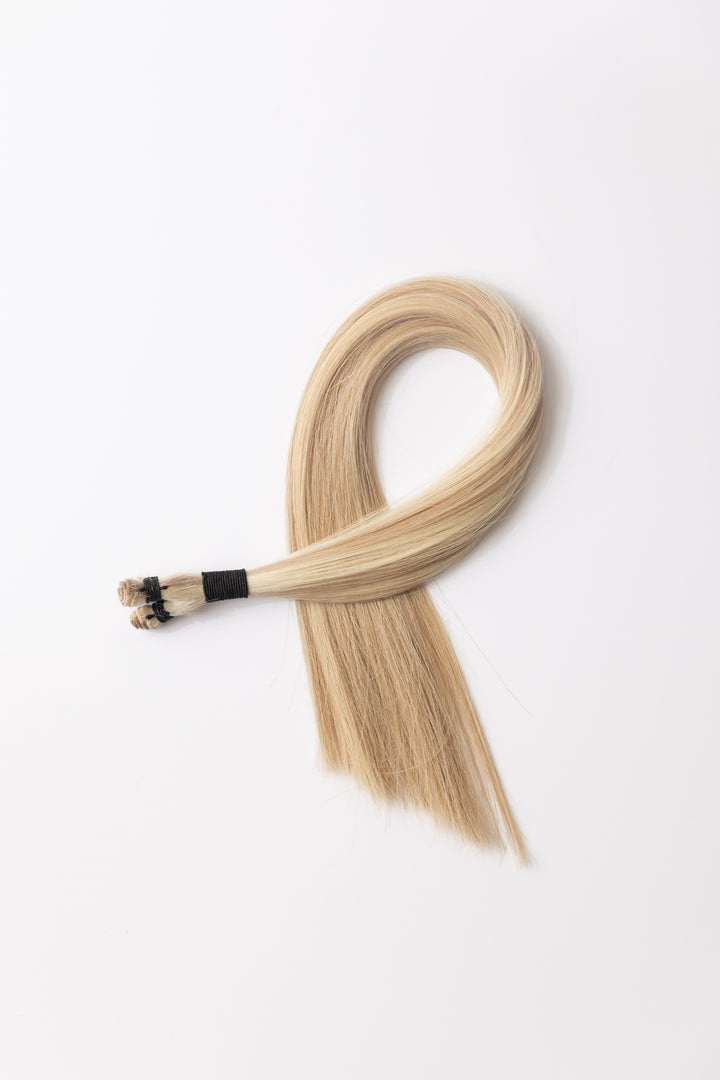Beach Blonde: Hand-Tied Wefts-Christian Michael Hair Extensions