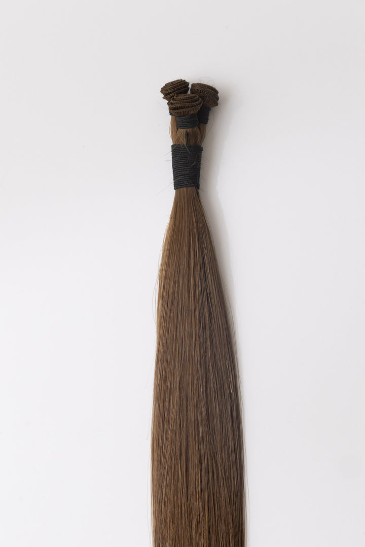 Toasted Caramel: Hand-Tied Wefts-Christian Michael Hair Extensions