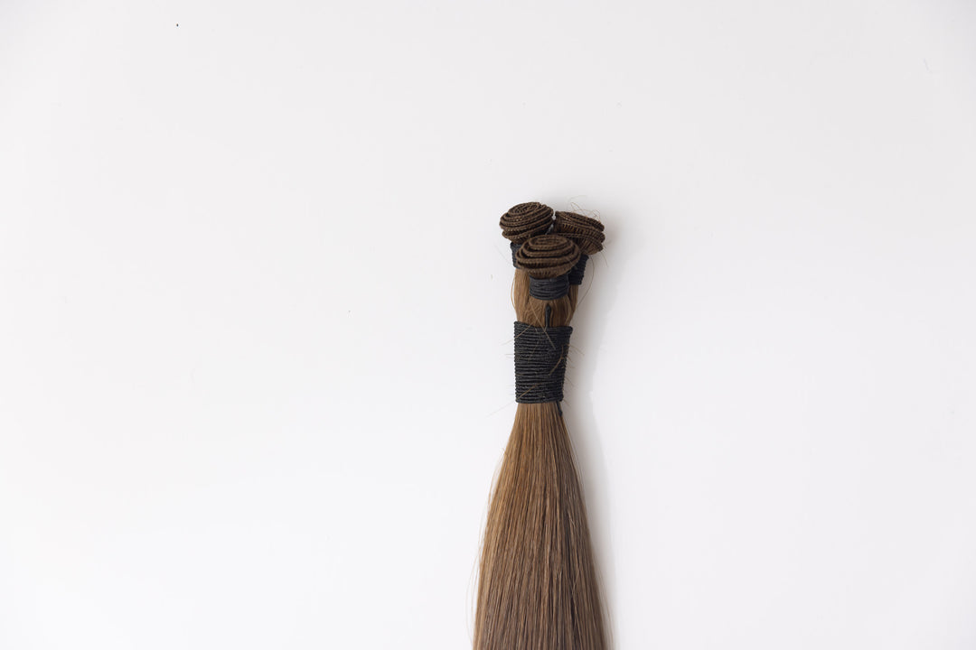 Toasted Caramel: Hand-Tied Wefts-Christian Michael Hair Extensions