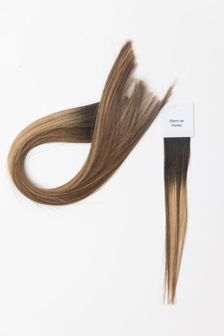 Warm As Honey: Hand-Tied Wefts-Christian Michael Hair Extensions