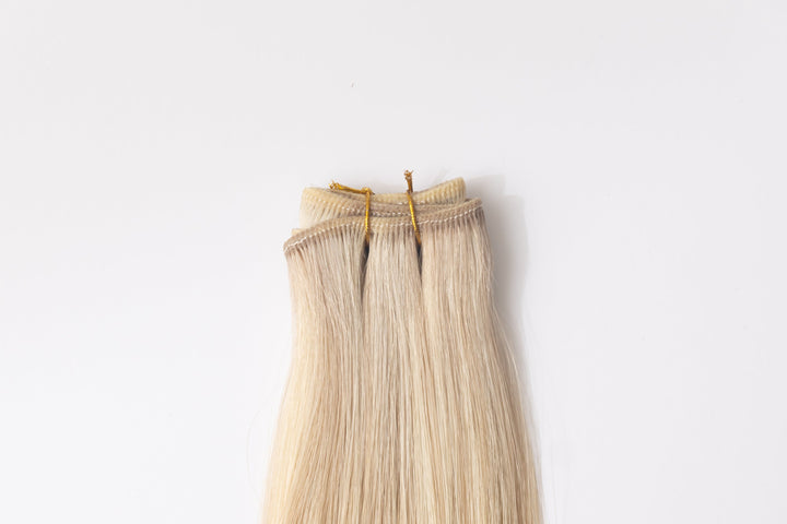 Beach Blonde Machine Wefts - Christian Michael Hair Extensions