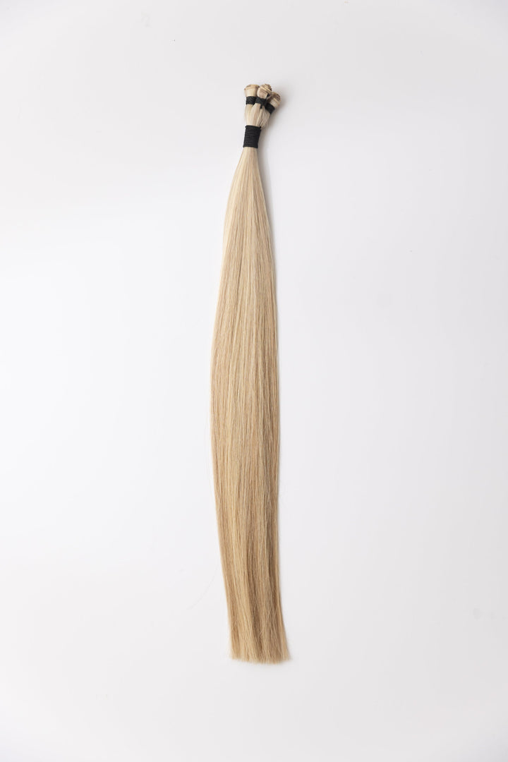 Beach Blonde Weft Hair Extensions - Hand - Tied Professional Extensions - Christian Michael Hair Extensions