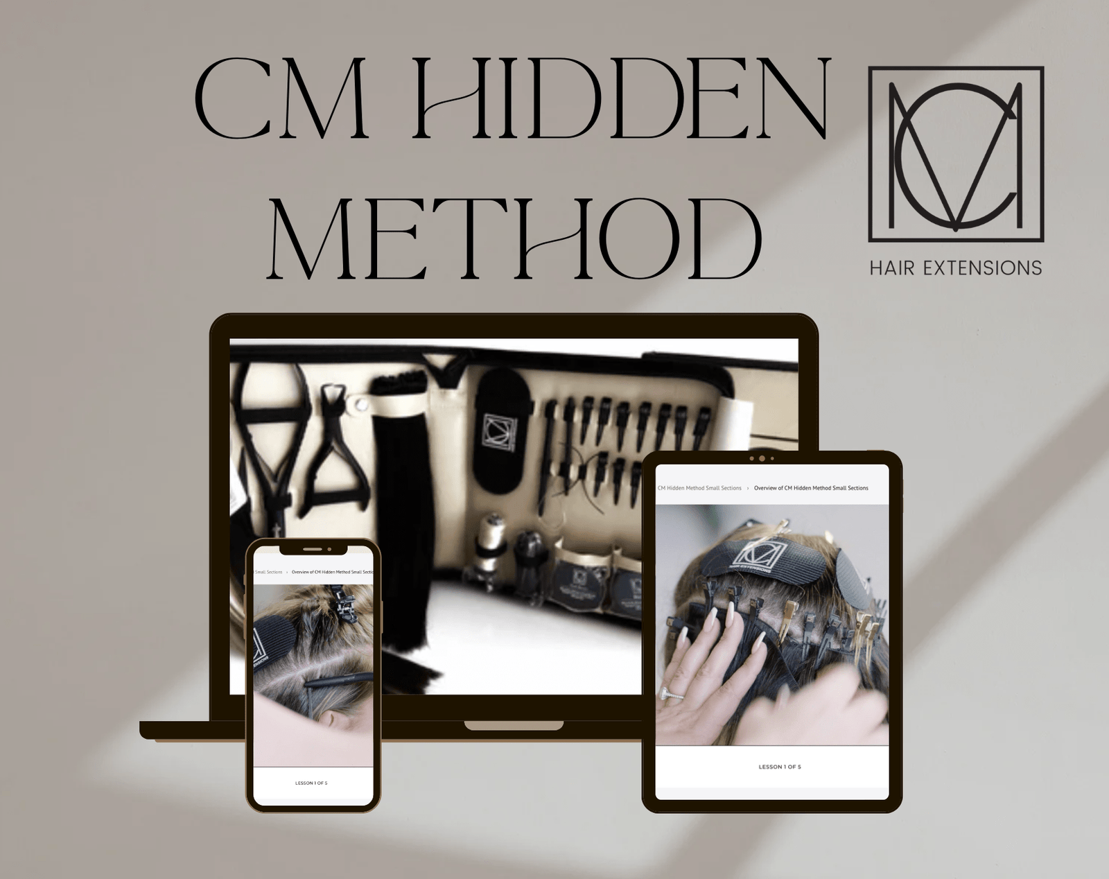 CM Hidden Method – Hair Extension Training & Certification - Christian Michael Hair Extensions