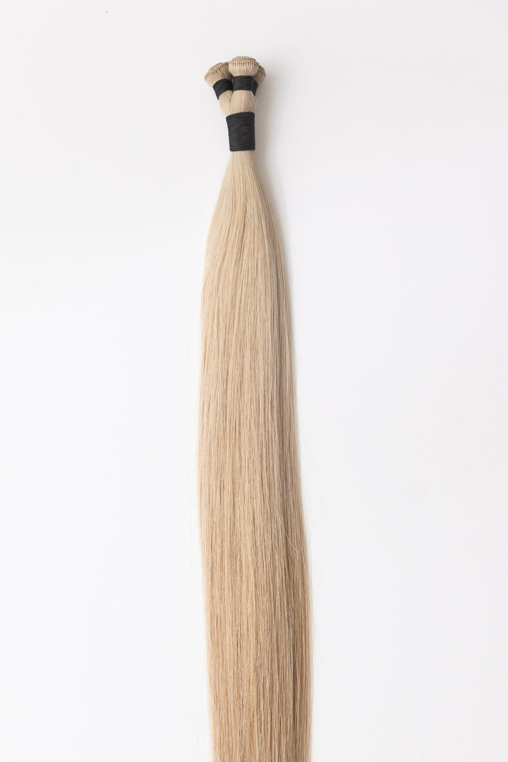 Irish Cream Hand - Tied Brown Wefts & Extensions | Caramel Brown Hair - Christian Michael Hair Extensions