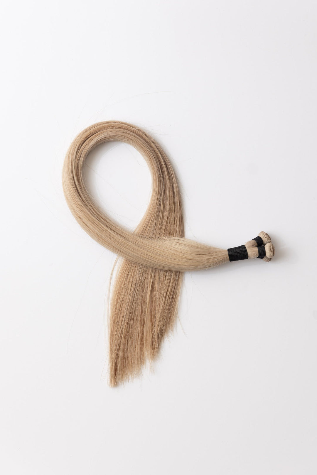 Irish Cream Hand - Tied Brown Wefts & Extensions | Caramel Brown Hair - Christian Michael Hair Extensions