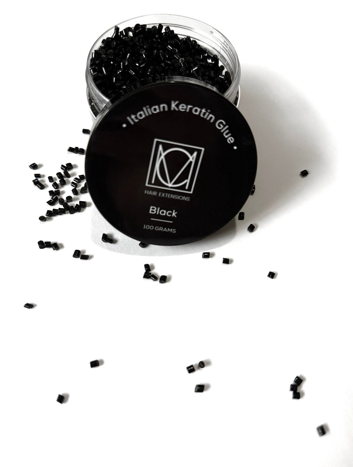 LARGEST BOTTLE OF Premium Italian Keratin Beads - Christian Michael Hair Extensions