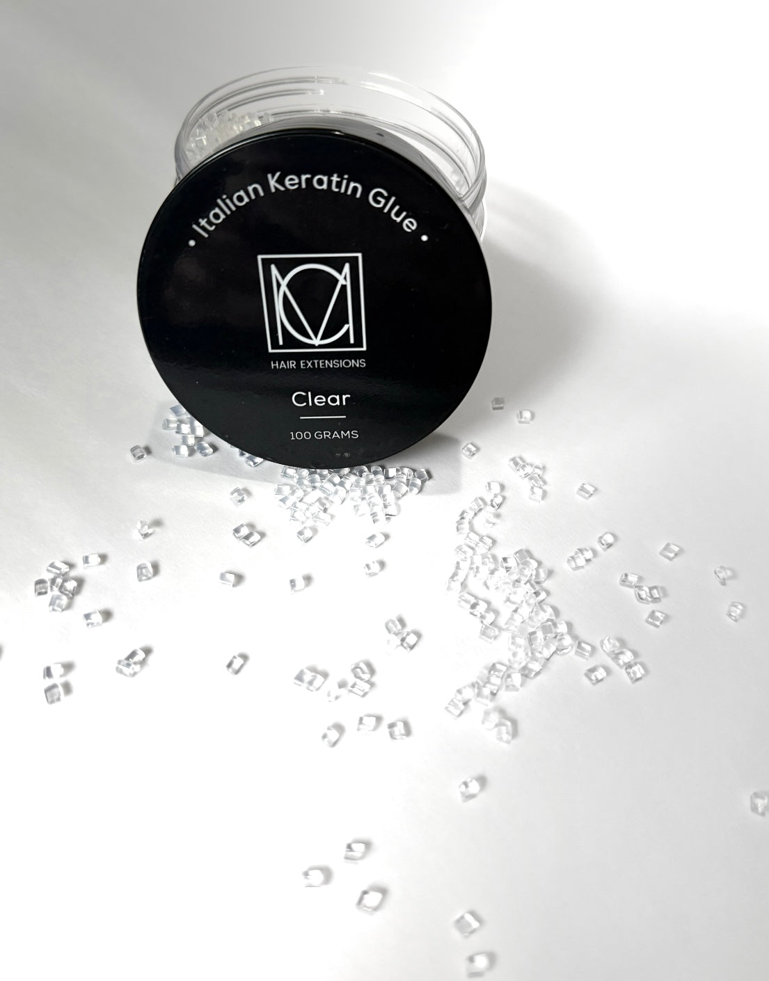 LARGEST BOTTLE OF Premium Italian Keratin Beads - Christian Michael Hair Extensions