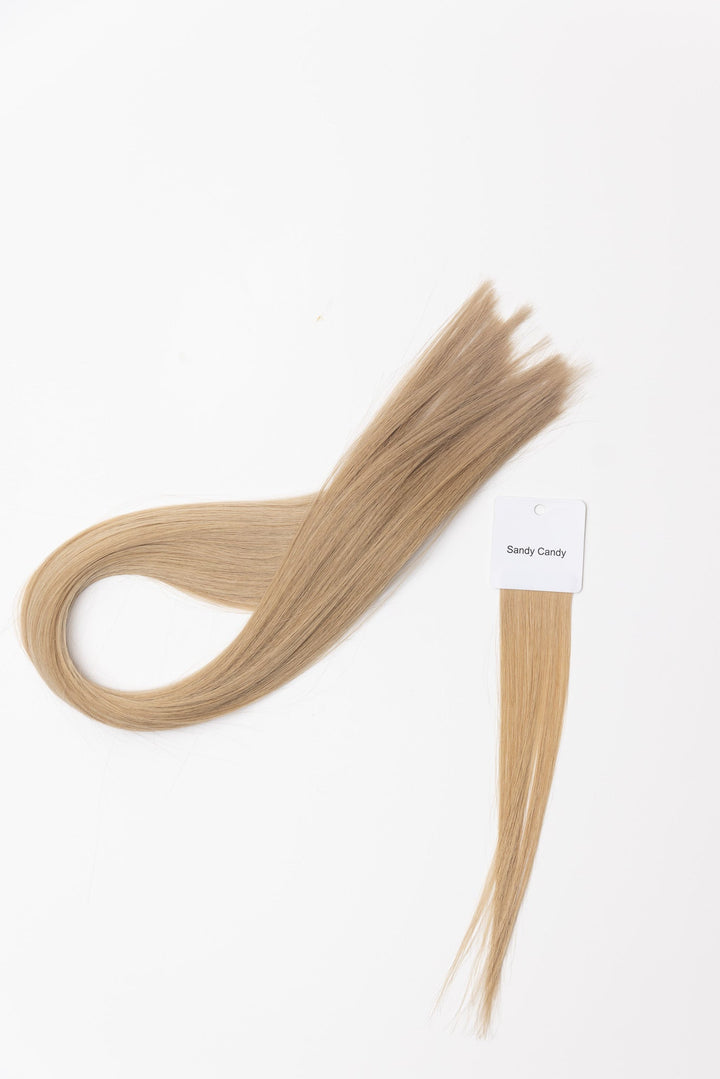 Sandy Candy: Hand - Tied Wefts - Christian Michael Hair Extensions
