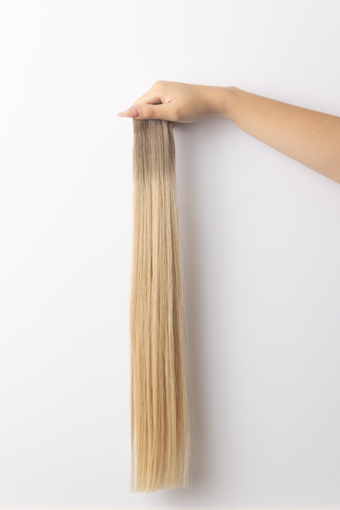 Toasted Coconut Hand - Tied Wefts & Extensions | Honey Brown Hair - Christian Michael Hair Extensions