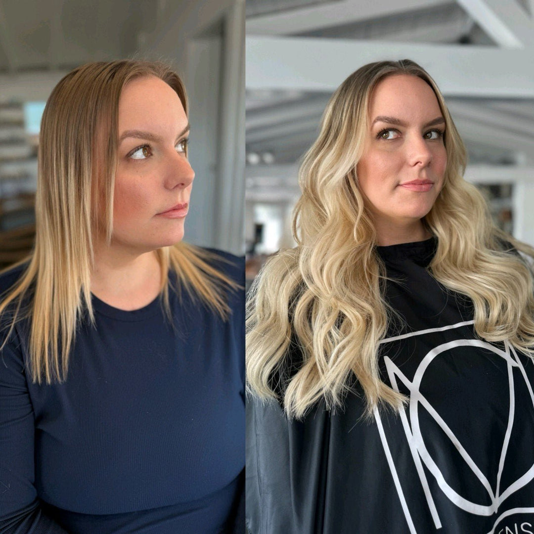 Toasted Coconut Machine Wefts - Christian Michael Hair Extensions